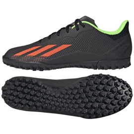 Adidas X Speedportal.4 Tf M GW8506 Fußballschuhe schwarz schwarz