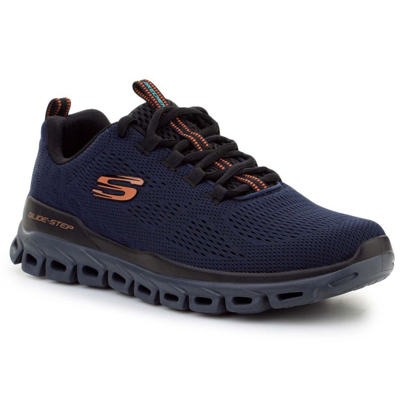 Skechers Glide Step Fastun Up M 232136-NVBK schwarz navy blau