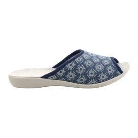 Befado Damenschuhe PU 254D142 blau grau