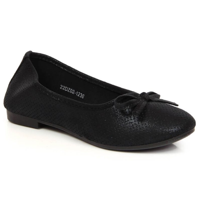Ballerinas mit Schleife eVento Jr EVE359C schwarz