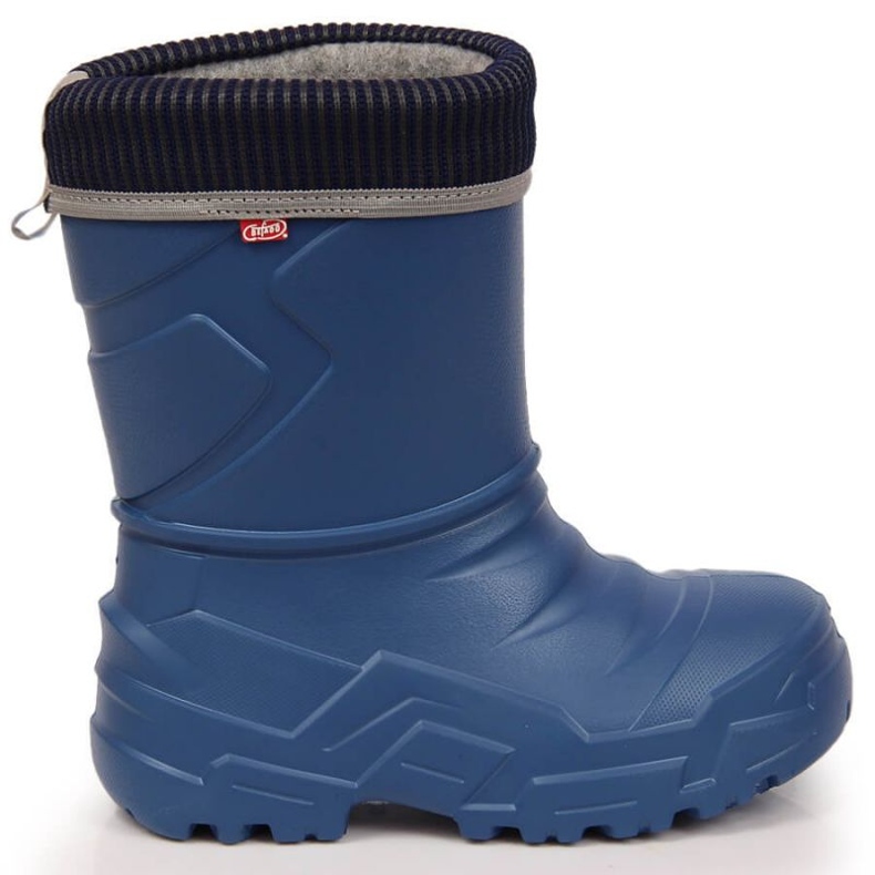 Galoschen mit abnehmbarem Wärmer Befado Jr BEF21F marineblau navy blau