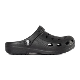 Schwarze, leichte Flip-Flops für Jungen