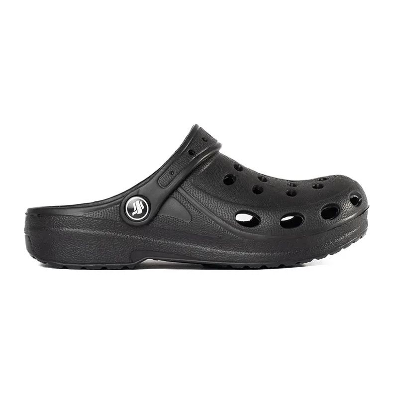 Schwarze, leichte Flip-Flops für Jungen