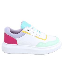 Dory Lila Sportschuhe für Damen weiß mehrfarbig