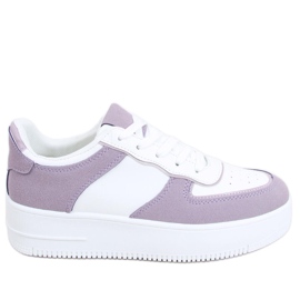 Zetto Purple Damen Sportschuhe weiß violett