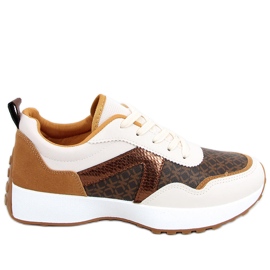 Akira Camel Trainer beige braun mehrfarbig