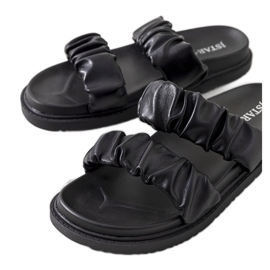 PA1 Schwarze Damenhausschuhe von Buzaco