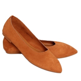 Kamelballerinas für Damen NK19P Camel braun