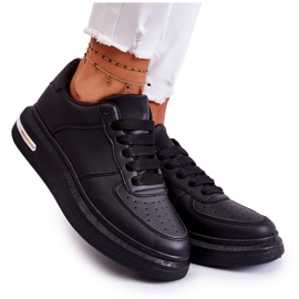 PG1 Klassische schwarze Jennys Sportschuhe aus Leder