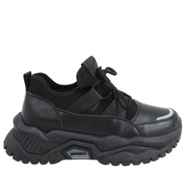 Aston schwarze Turnschuhe