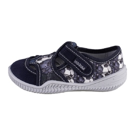 Hausschuhe für Jungen Viggami Adaś classic marineblau