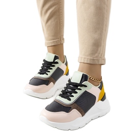 Schwarze Pottin-Sneaker für Damen