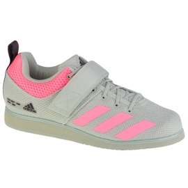 Adidas Powerlift 5 Weightlifting GY8920 Leinengrüne Schuhe