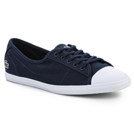 Lacoste Ziane Bl 2 Spw Nvy Canvas W 7-32SPW0141003 marineblau