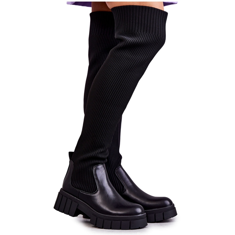 PS1 Damenstiefel Workers Schwarz Austin