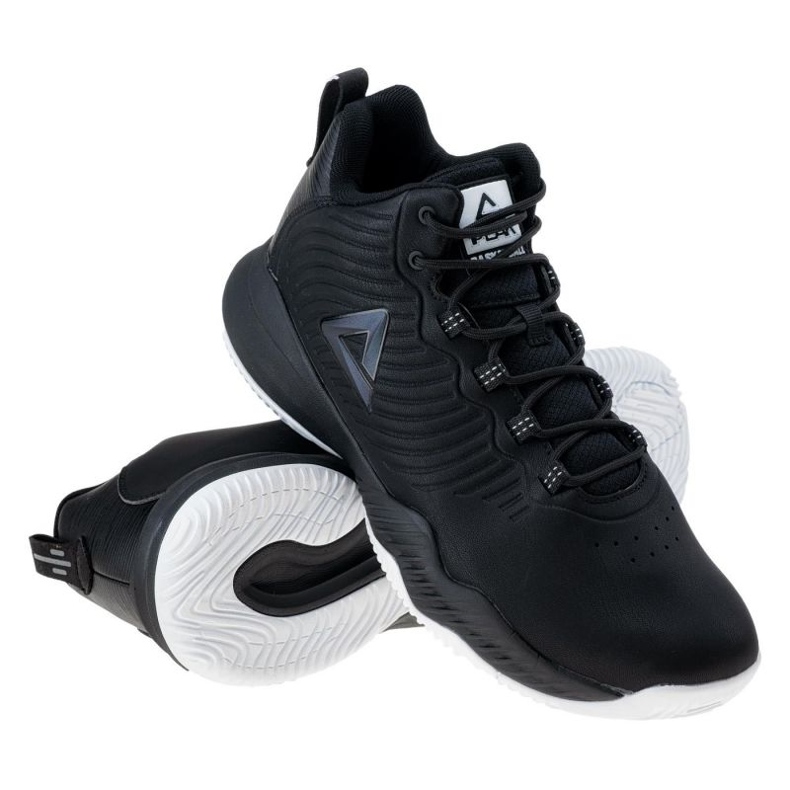 Peak E93591A M 92800309851 Basketballschuh schwarz schwarz