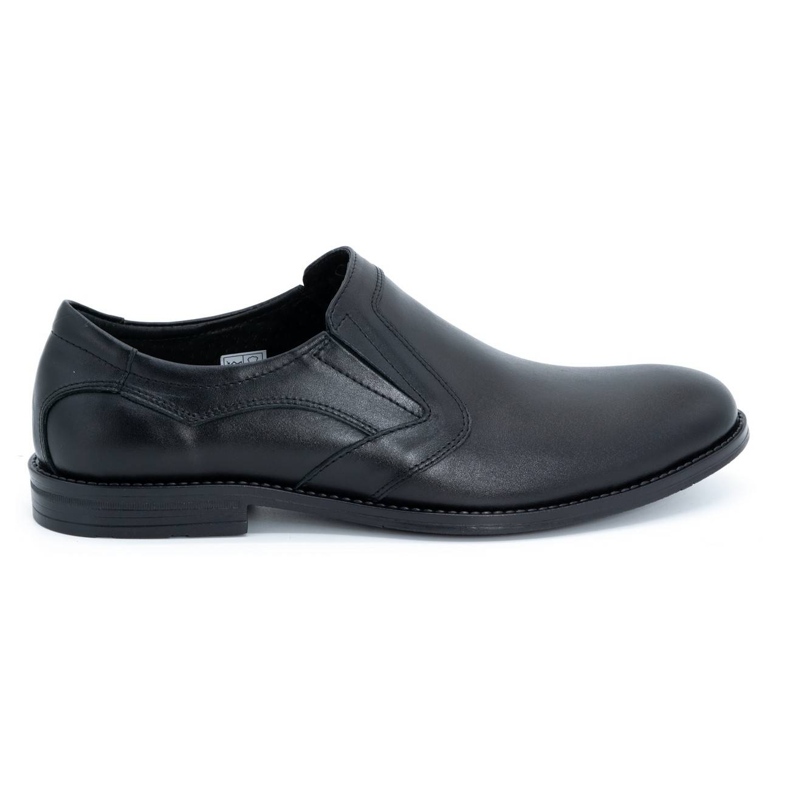 Olivier Eleganter Herren Lederschuh 283LU schwarz