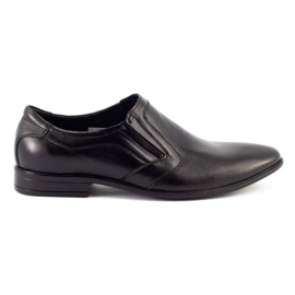 Olivier Herren formale Slipper 284 schwarz