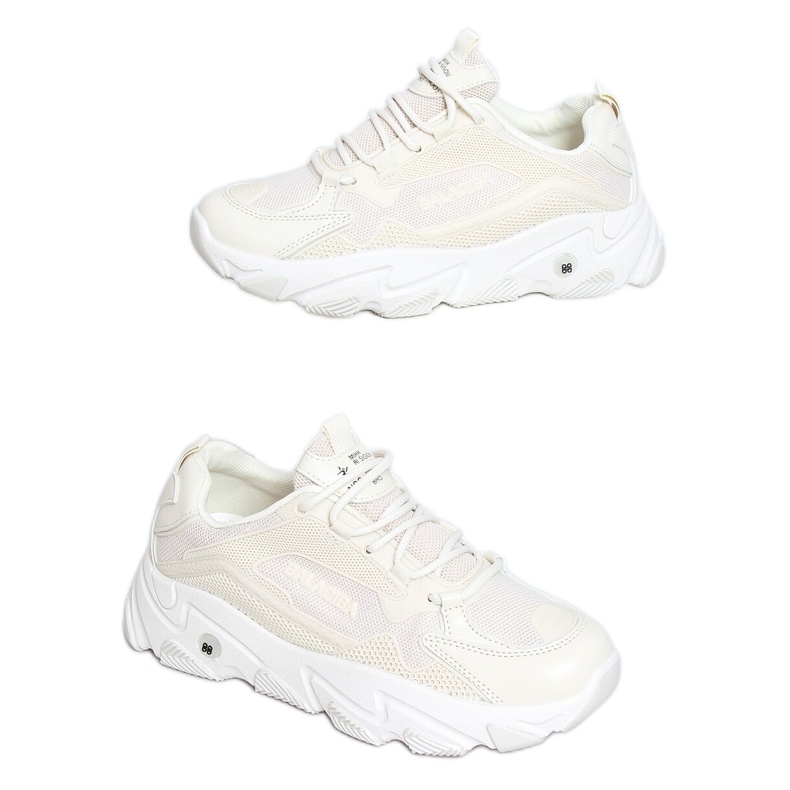 Beige Sportschuhe für Damen Frances Beige