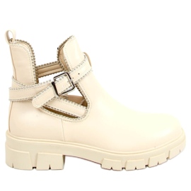 Cut-Out-Stiefel Korina Beige
