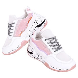 Sportschuhe für Damen in Milano Pink weiß rosa