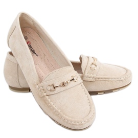 Malwa Beige Damen-Slipper