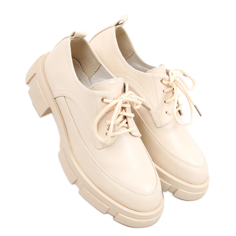 Loafer mit hoher Sohle Unna Beige