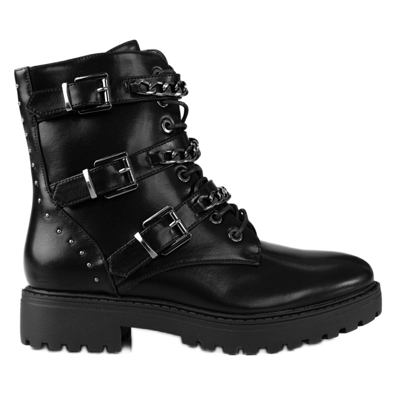 Schwarze Shelovet Damentaschen mit Ketten