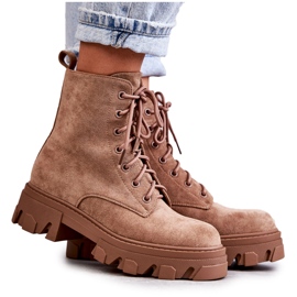 PG1 Wildleder Warme Stiefel Arbeiter Braun Darvin