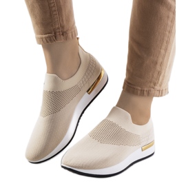 Beige Turnschuhe von Atlanta