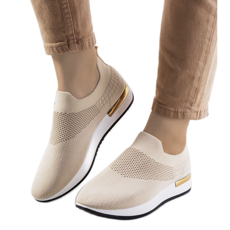 Beige Turnschuhe von Atlanta