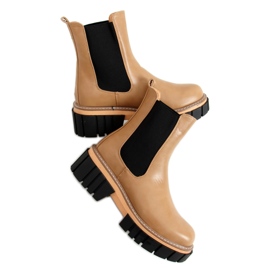 Chelsea-Stiefel für Damen Bella LT.KHAKI beige