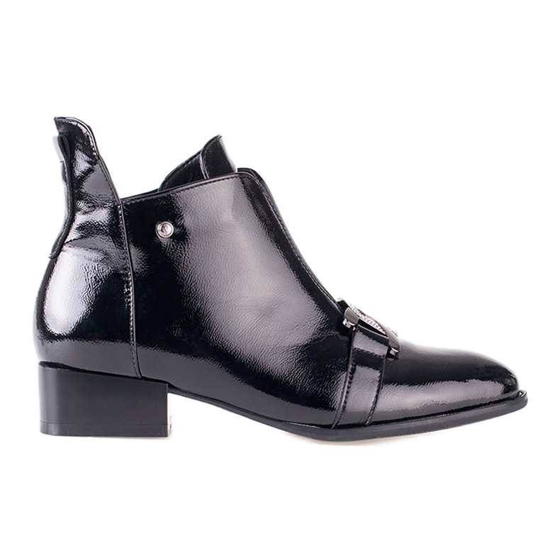 Stylische schwarze Boots von W. Potocki