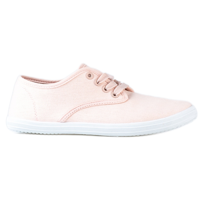 Leichte Damen-Sneaker Shelovet aus Stoff in Rosa