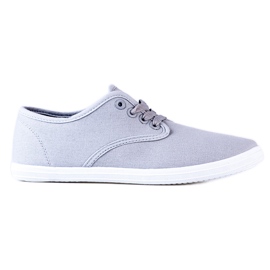 Leichte Damen-Sneaker aus Stoff Shelovet grau