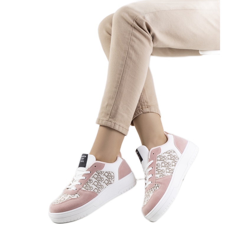 Pinke Anaheim-Turnschuhe rosa