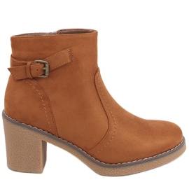 Stiefel mit Gummiabsatz Retta Camel braun
