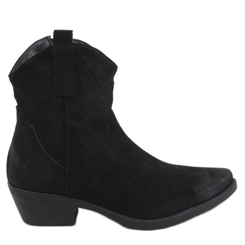 Besta Schwarz Damen Cowboystiefel