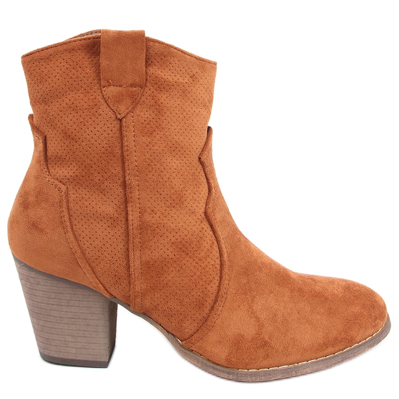 Hochhackige Cowboystiefel von Seed Camel braun