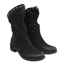 Parri Schwarze Damenstiefel