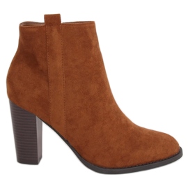 Klassische High Heels Jette Camel braun