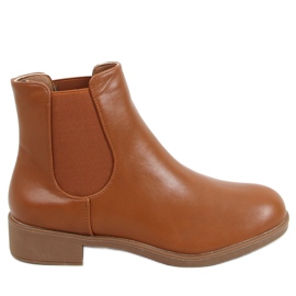 Klassischer Chelsea-Stiefel für Damen Modena Camel braun