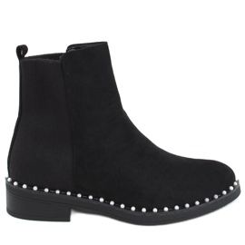 Chelsea Boots mit Lando Black Perlen schwarz