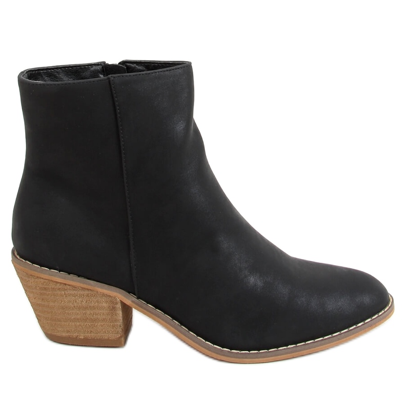 Kirates Schwarze Cowboystiefel