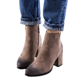 Braune Goldcrest-Stiefel