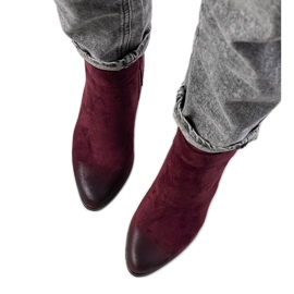 Craydon Burgunder Stiefel rotwein rot