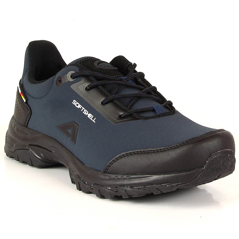 Marineblaue wasserdichte Trekkingschuhe von American Club für Herren navy blau
