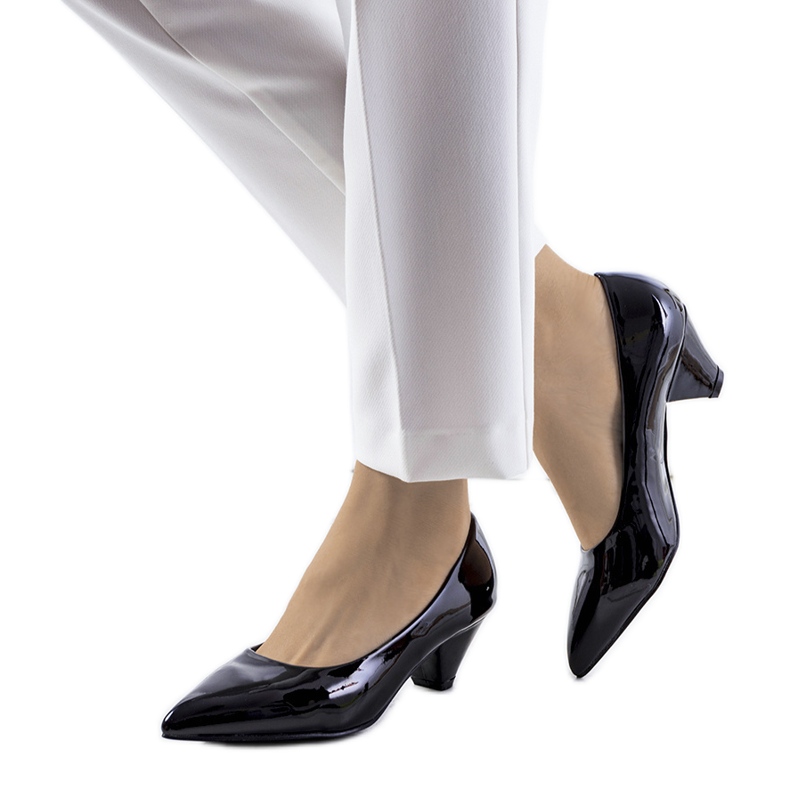 Schwarze Holbeck-Pumps