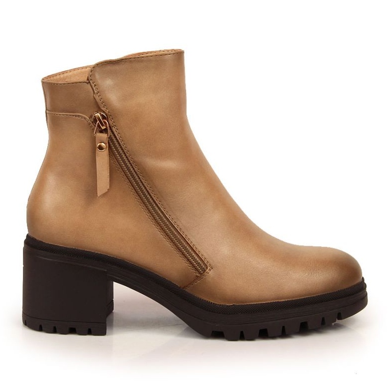 Vinceza W JAN139B beige Arbeitsstiefel