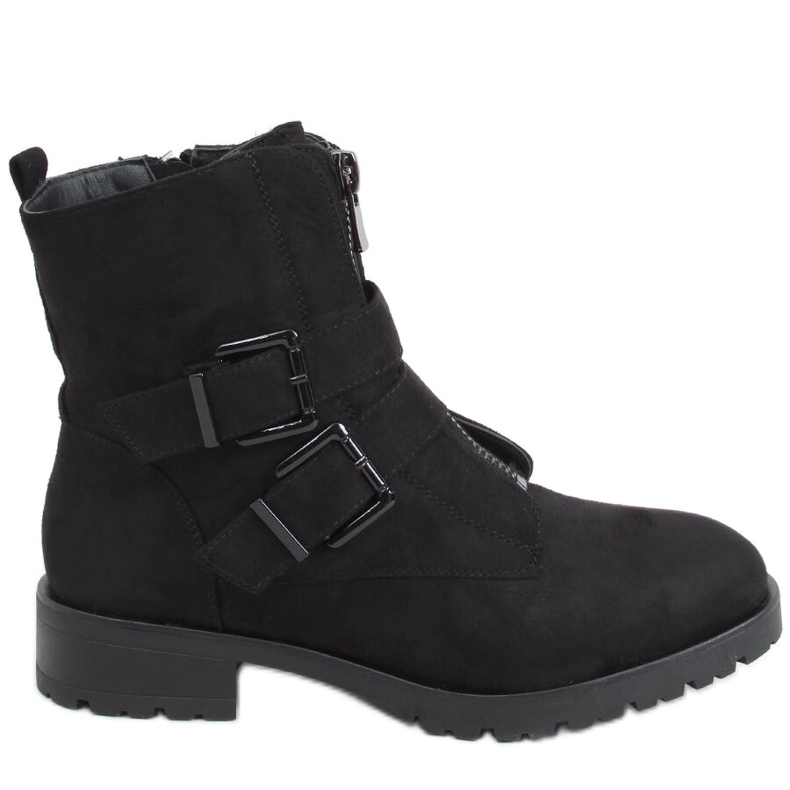 Military Vera Schwarze Stiefel